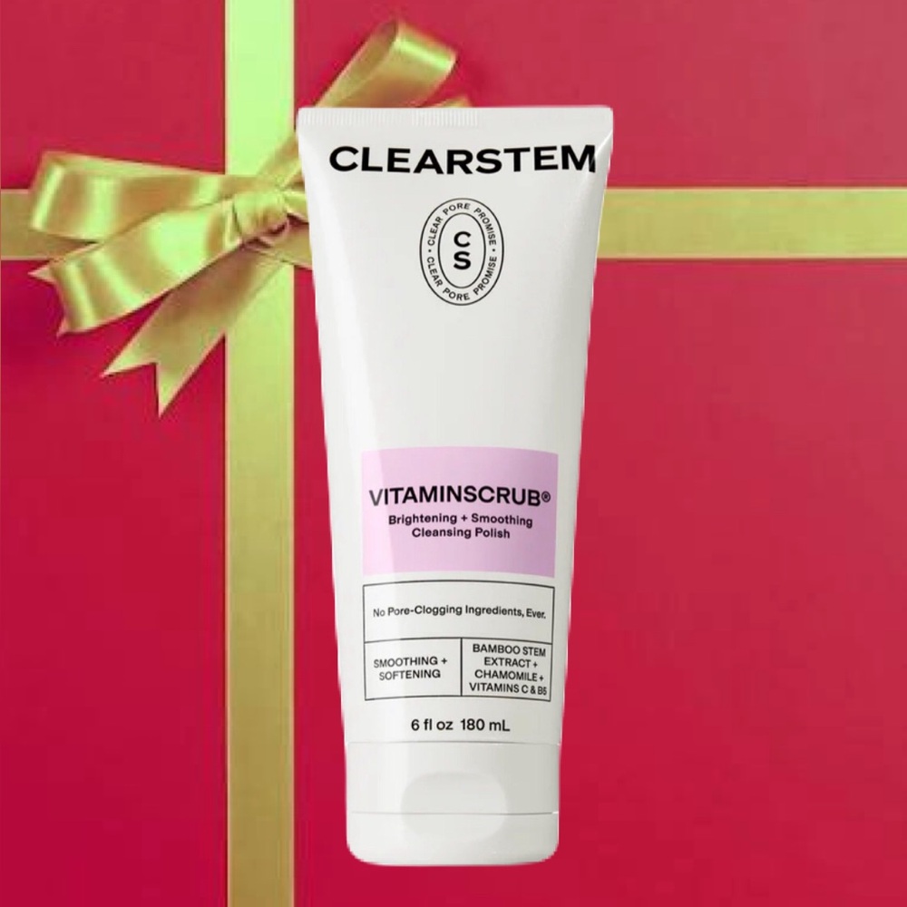 CLEARSTEM VITAMINSCRUB®
Exfoliating Cleanser NEW